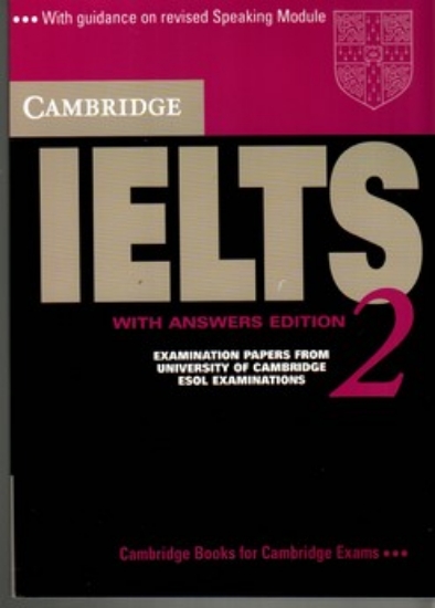 تصویر  IELTS 2 - Cambridge + CD (رقعی-شمیز)