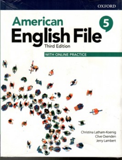 تصویر  American English File 5 - sb + wb + CD + DVD (رحلی-شمیز)
