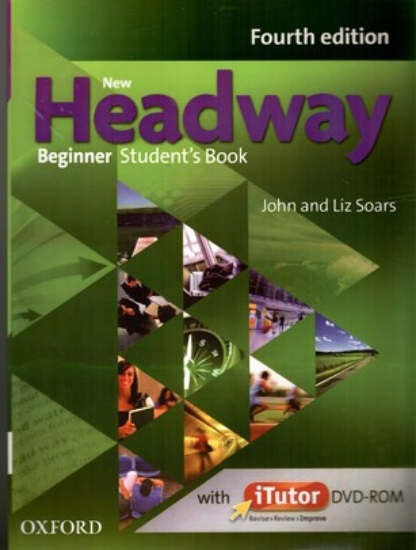 تصویر  New Headway Beginner - sb + wb + CD + DVD - 4th Edition (رحلی-شمیز)
