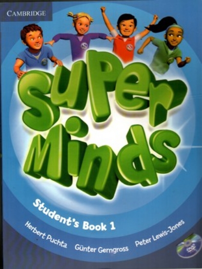 تصویر  Super Minds 1 - sb + wb +CD + DVD (رحلی-شمیز)