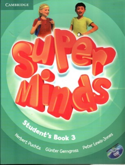تصویر  Super Minds 3 - sb + wb +CD + DVD (رحلی-شمیز)