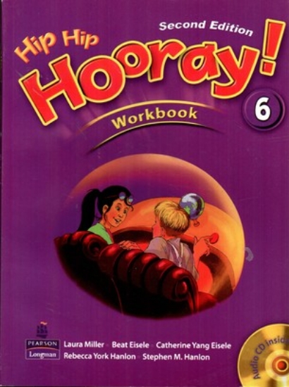 تصویر  Hip Hip Hooray 6 - wb + CD - 2nd Edition (رحلی-شمیز)