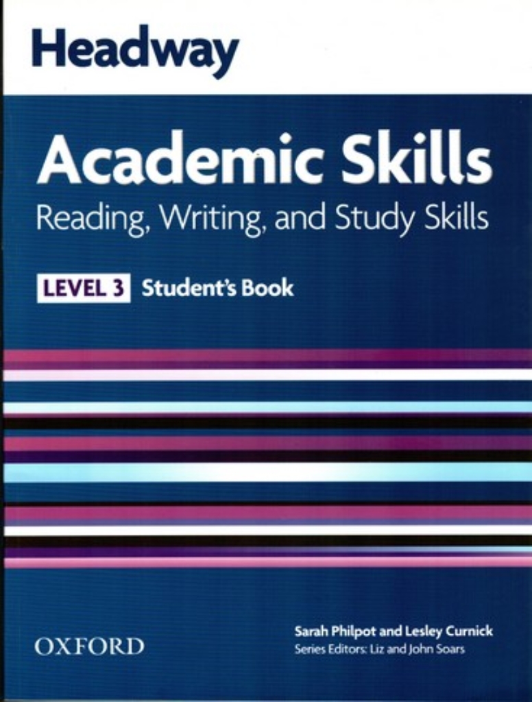 تصویر  Headway - Academic Skills - R & W 3 - sb (رحلی-شمیز)