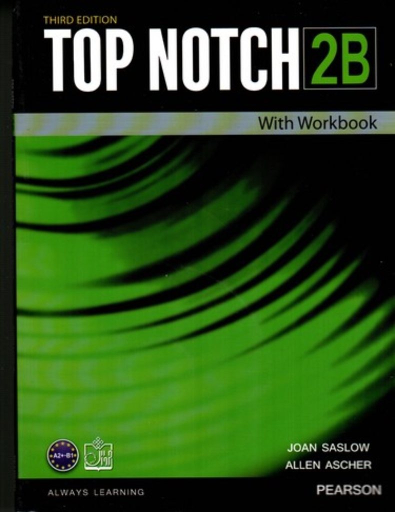 تصویر  Top Notch 2B + CD - With WorkBook (رحلی-شمیز)