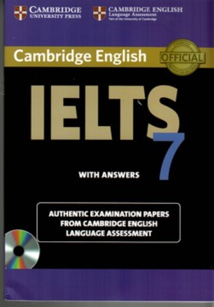 تصویر  IELTS 7 - Cambridge + CD (رقعی-شمیز)