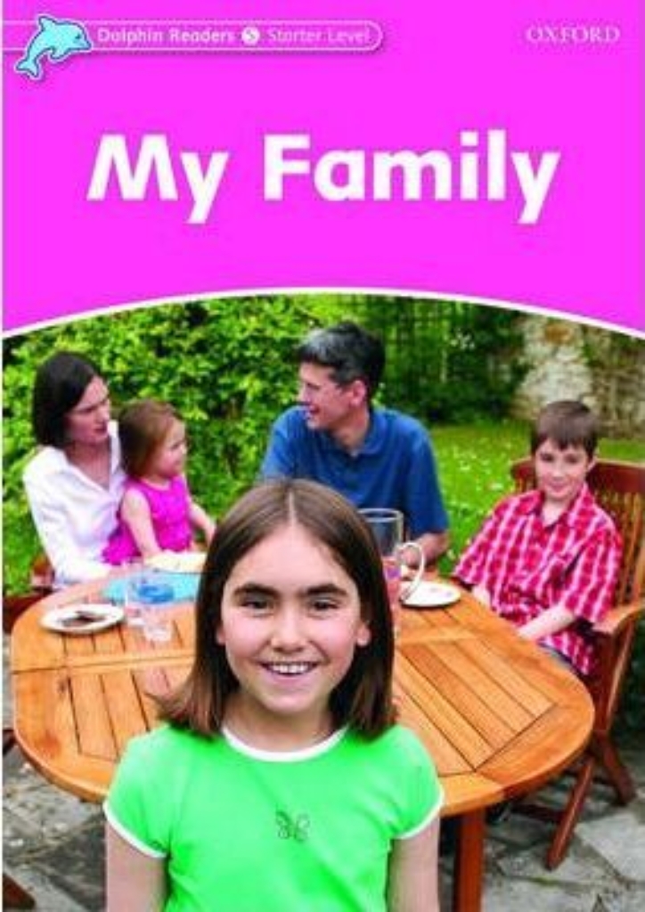 تصویر  my familys dolphin + workbook داستان خانواده من (رقعی-شمیز)