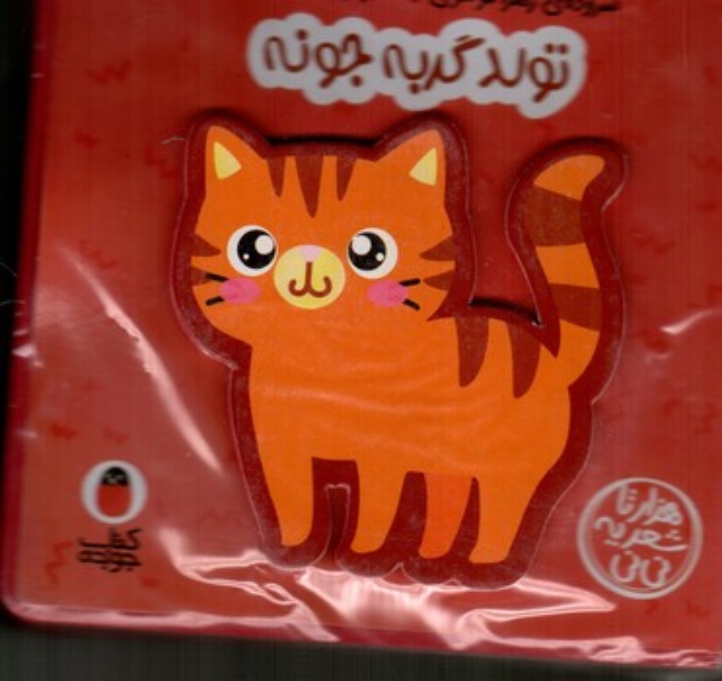 تصویر  کتاب فومی تولد گربه جونه (خشتی کوچک-شمیز)