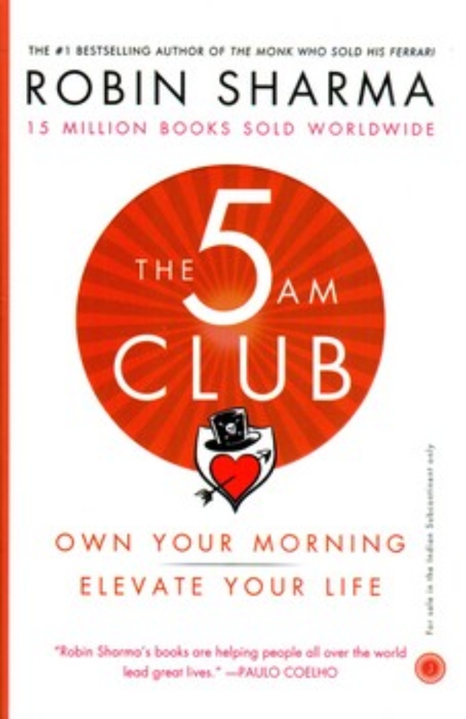 تصویر  the 5 am club (رقعی-شمیز)