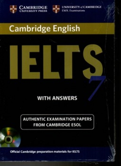 تصویر  Cambridge English IELTS 7 + CD - دورنگ (رقعی-شمیز)