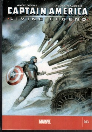 تصویر  کمیک Captain America vol.3 (رقعی - شمیز)
