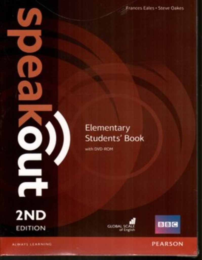 تصویر  speakout elementary +dvd (رحلی-شمیز)