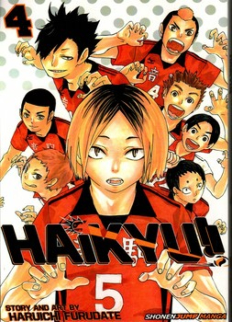 تصویر  haikyu - vol 4 (رقعی-شمیز)