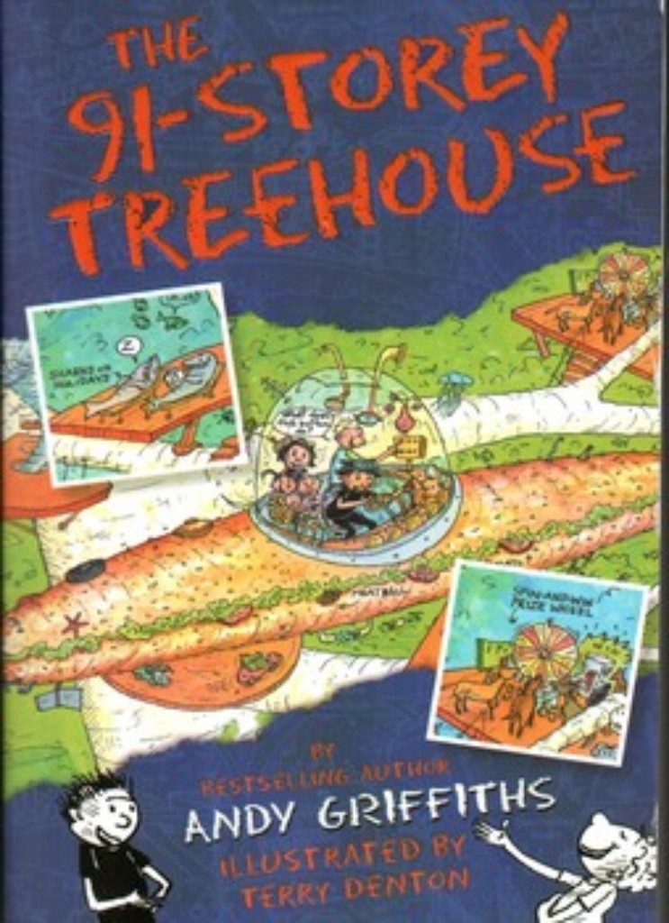 تصویر  the 91 - storey treehouse (رقعی-شمیز)