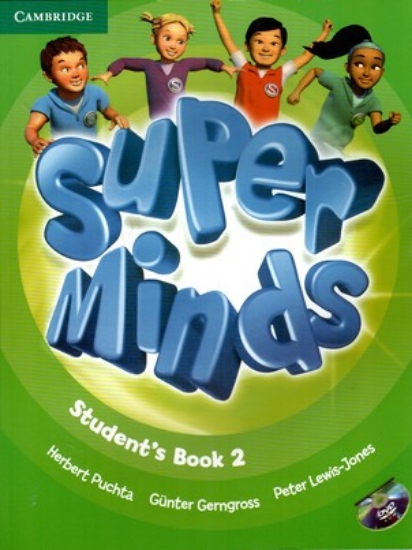 تصویر  Super Minds 2 - sb + wb +CD + DVD (رحلی-شمیز)
