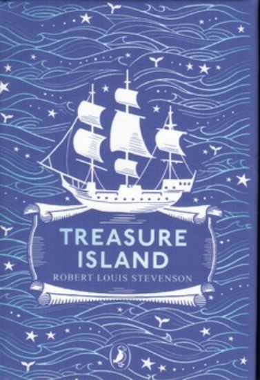 تصویر  Treasure Island - روکش پارچه ای (رقعی-گالینگور)