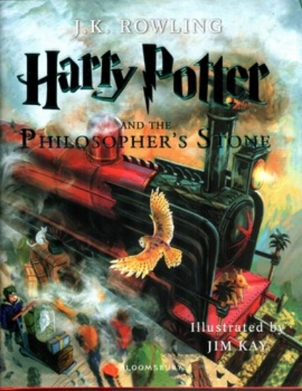 تصویر  harry potter and the philosopher`s stone 1 - illustrated - full text (رحلی-گالینگور)