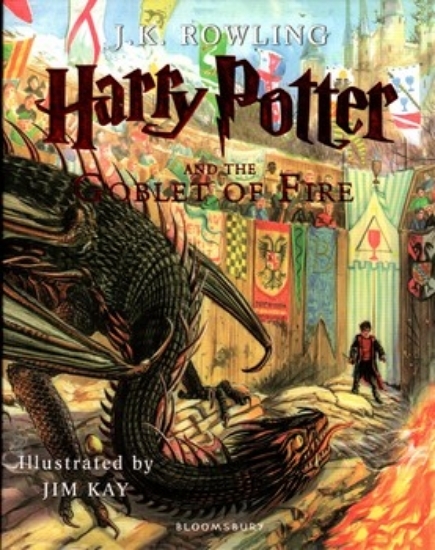 تصویر  harry potter and the Goblet of fire - illustrated - full text (رحلی-گالینگور)