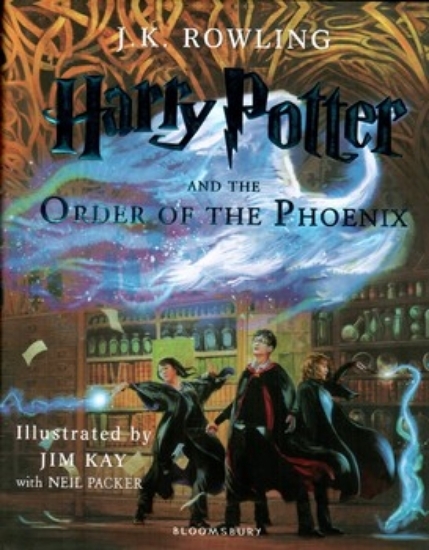 تصویر  harry potter and the order of the phoenix - illustrated - full text (رحلی-گالینگور)