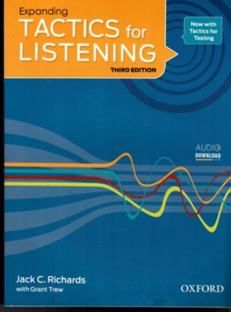 تصویر  Tactics For Listening Expanding + CD (رحلی-شمیز)
