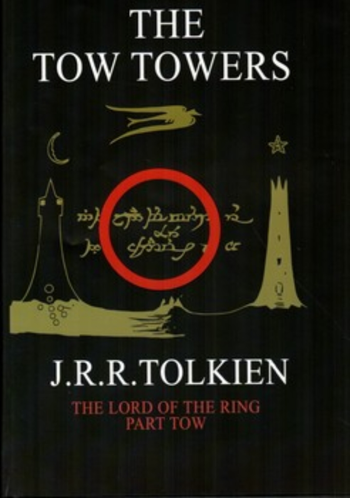 تصویر  The two towers (رقعی-شمیز)