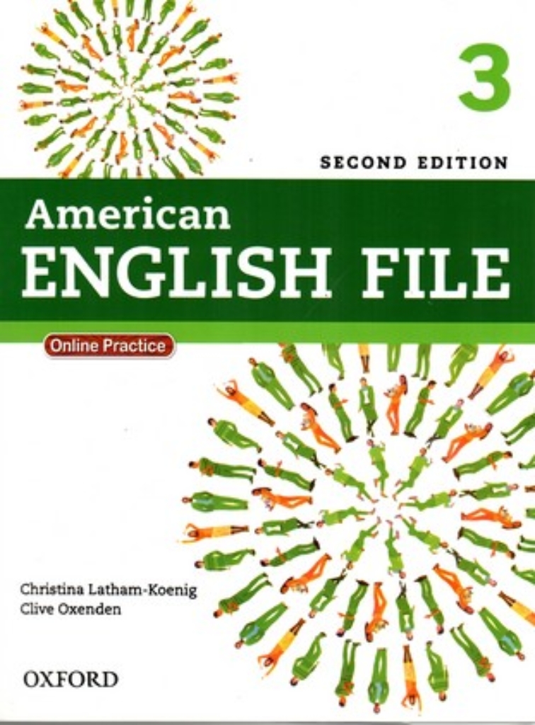 تصویر  American English File 3 - sb + wb + CD + DVD (رحلی-شمیز)