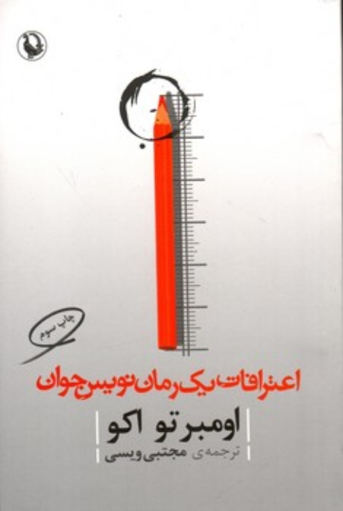 تصویر  اعترافات یک رمان نویس جوان (رقعی-شمیز)