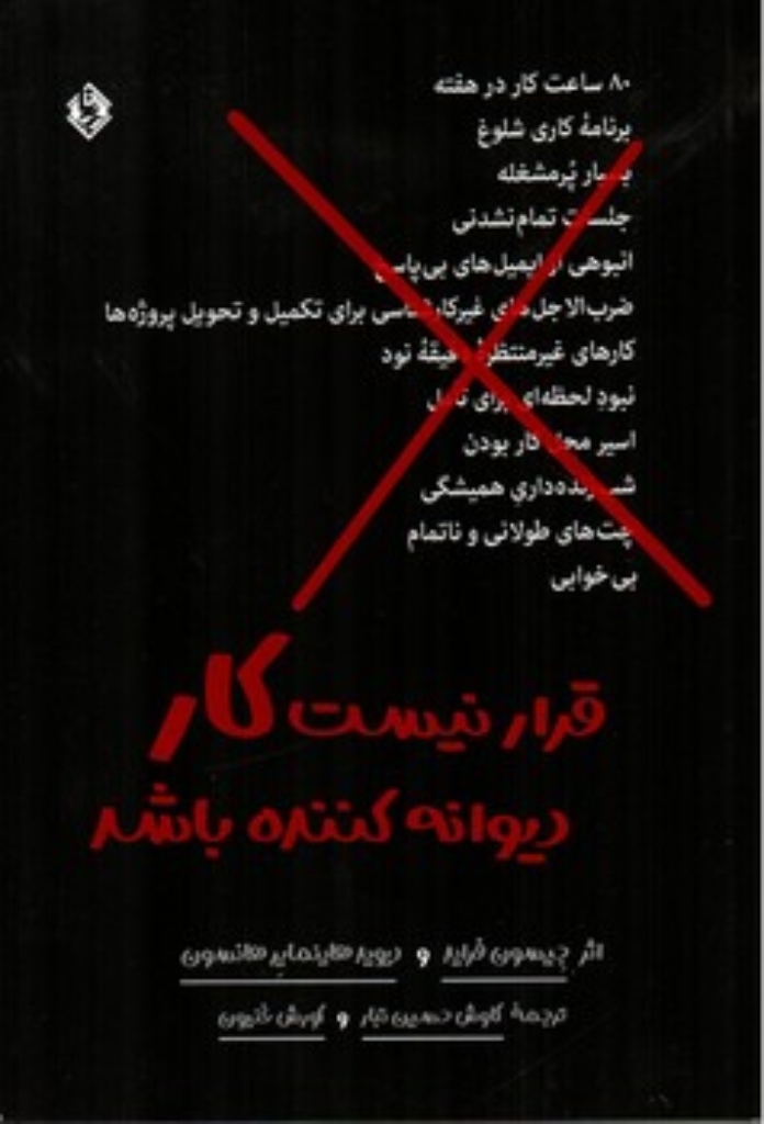 تصویر  قرار نیست کار دیوانه کننده باشد (رقعی-شمیز)