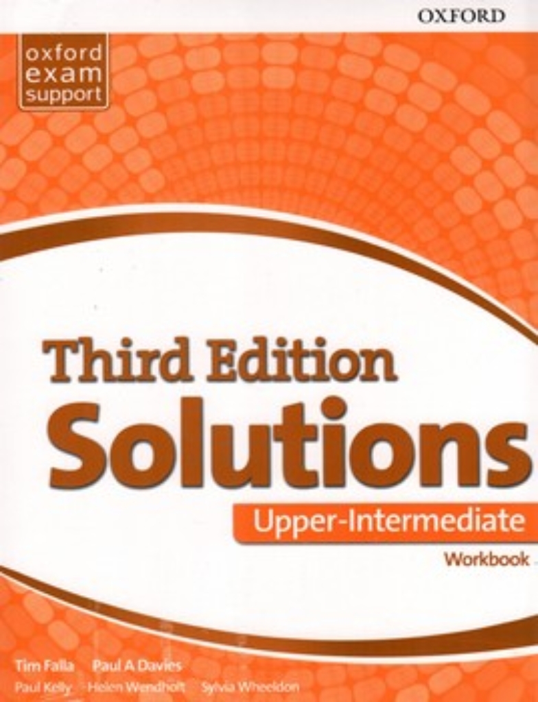 تصویر  Solution - Uper intermediate (رحلی-شمیز)