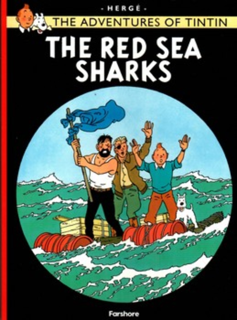 تصویر  The adventures of Tintin - the red sea sharks (رحلی-شمیز)