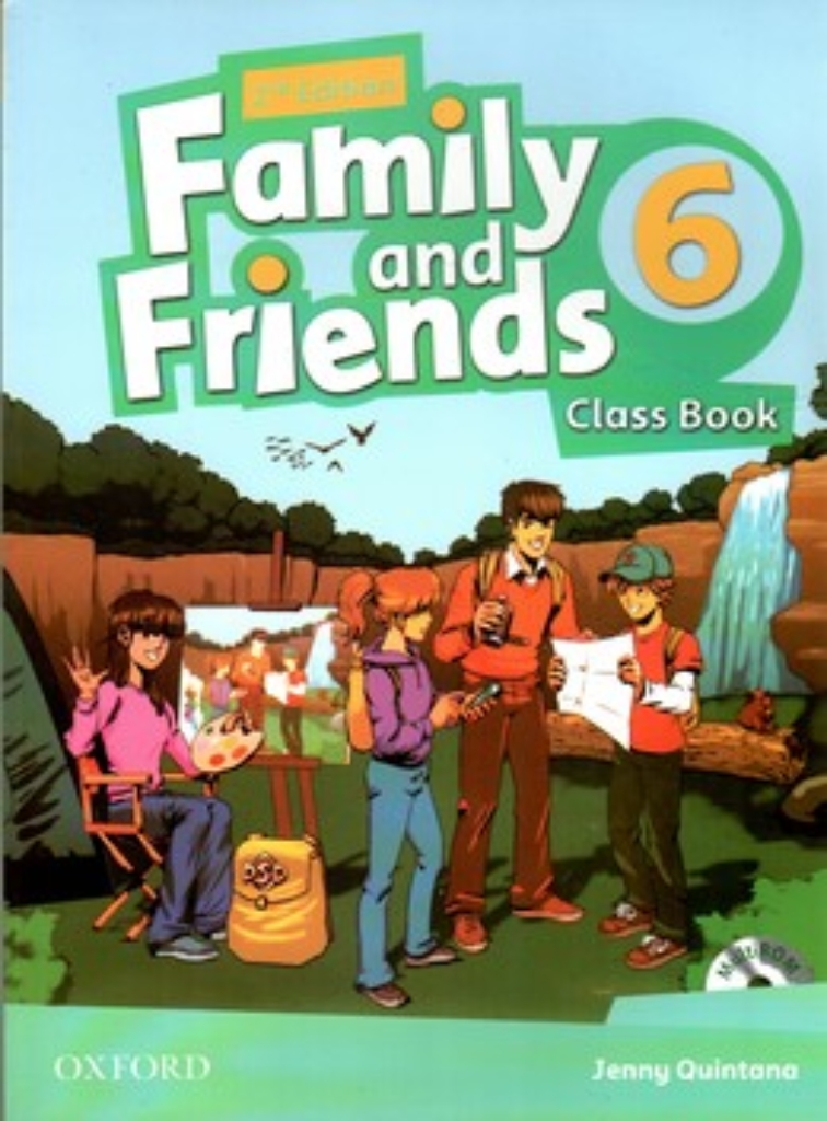 Family and Friends 6 - cb + wb + CD (رحلی-شمیز)